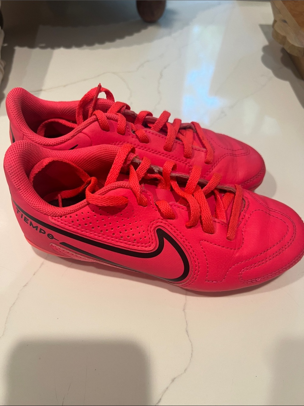 Nike (Tiempo) Kids Soccer Cleats Size 1Y (youth)